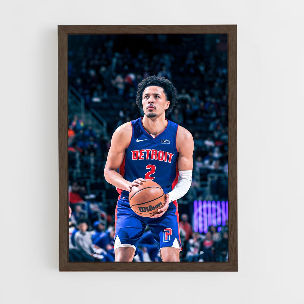 Poster Cade cunningham – affiche Basketball (vue 5)